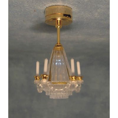 Battery-Powered Chandelier Light                            