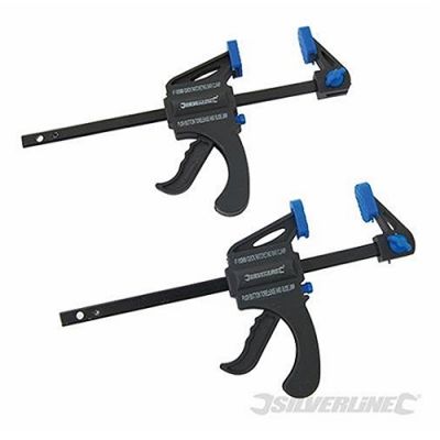 Mini clamps pk2, 100mm