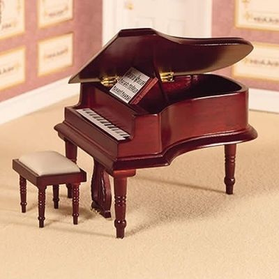 Classical Grand Piano & Stool (M)                           