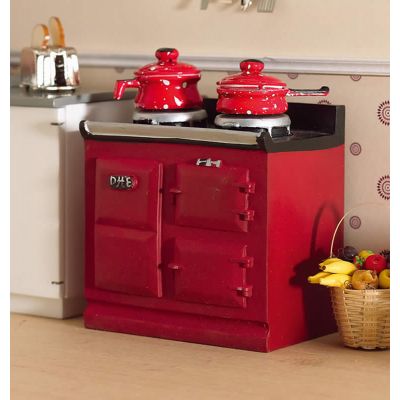 Red Aga-style Stove (PR)                                    