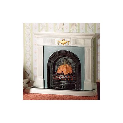 Georgian Fireplace with Hearth (PR)                         