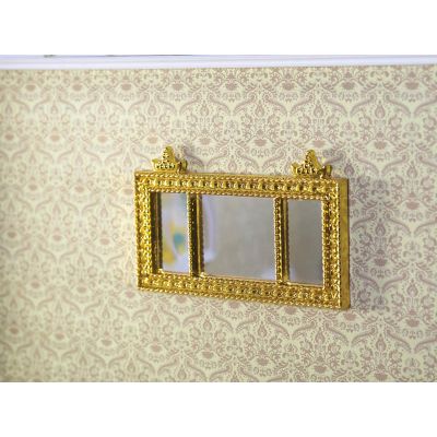 'Gold' Landscape Mantel Mirror                          