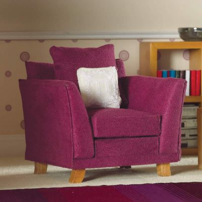 Soft Plum Armchair                                          