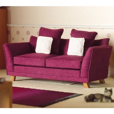 Soft Plum Sofa                                              