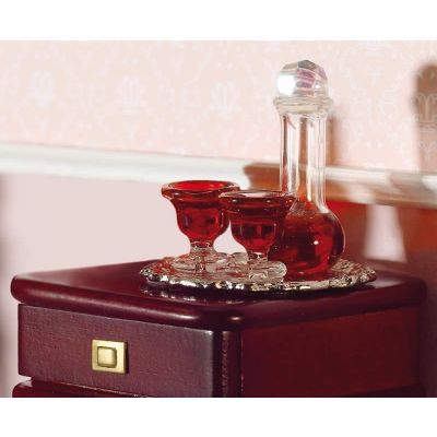 Decanter & Wine Glasses Set, 4 pcs                          