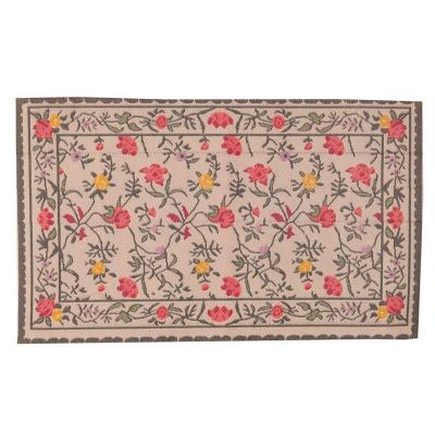 Pretty Floral Rug                                           