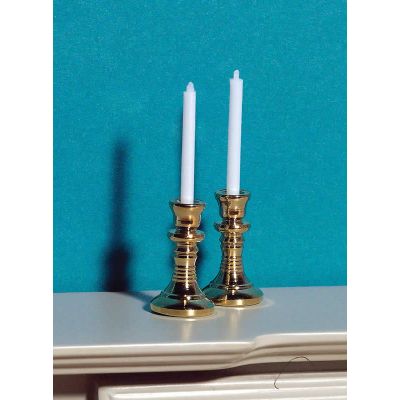 Candlesticks & Candles, 2 pcs                               