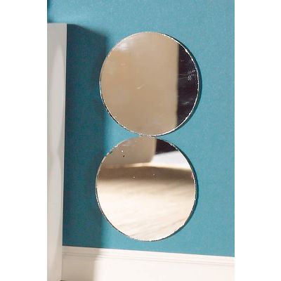 Small Round Mirrors, 2 pcs                                  