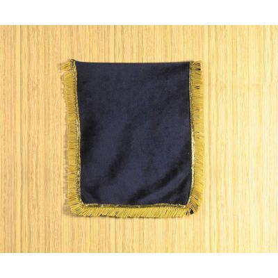 Navy Blue Velvet Throw                                      