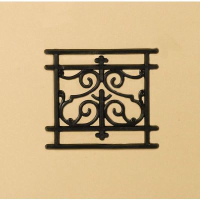 Short 1-Panel Railing, Plastic                              