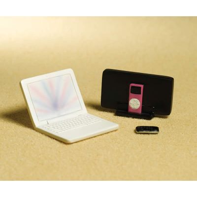 Laptop, MP3 & Mobile Phone set, 3 pcs (PR)                  