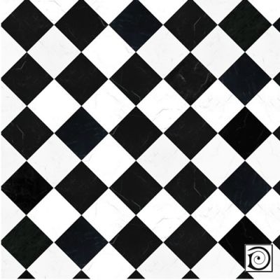 Black & White 'Marble' Tile Paper (A2 size)