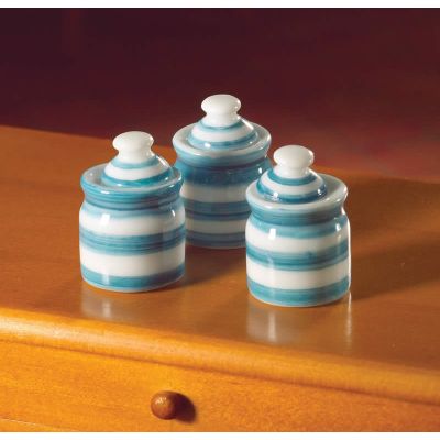 Cornish-Style Storage Jars, 6 pcs                           