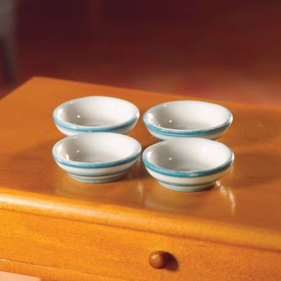 Cornish-Style Cereal Bowls, 4 pcs                           