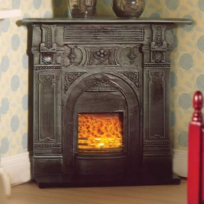 Black Corner Fireplace (PR)                                 