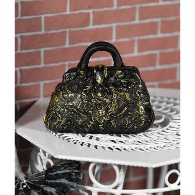 Black & 'Gold' Carpet Bag (PR)                              