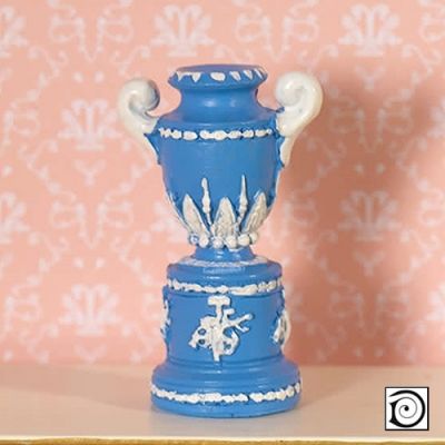 Decorative 'Jasper' Blue Trophy Vase (PR)                   