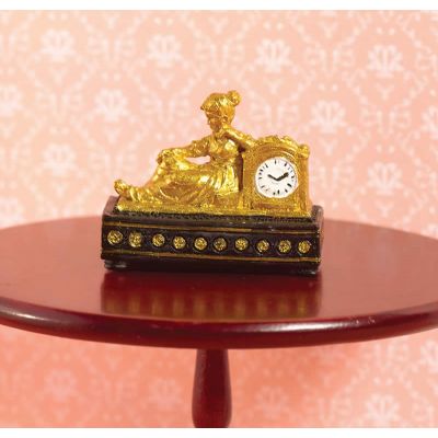 'Gold' Ormolu-style Clock (PR)                              