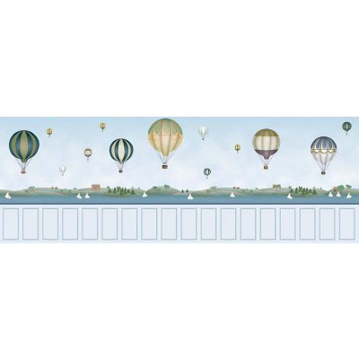 Balloon Mural Nursery Wallpaper (A2 size)