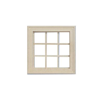 Small Wooden Window (unpainted)                               