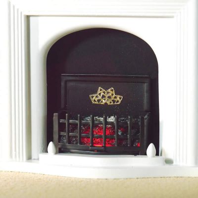 Lit Fire grate/ basket (PR) with Bulb (Exc surround)                          