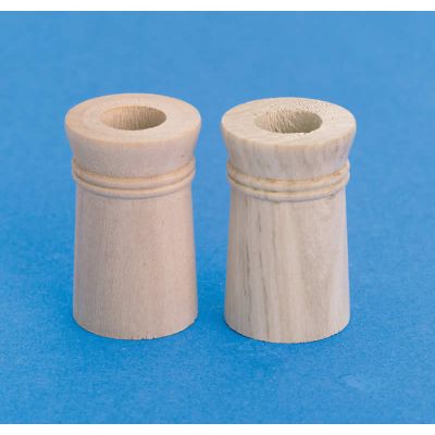 Wooden Chimney Pots, 2 pieces diameter                      