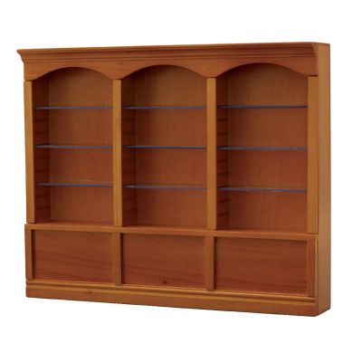 Pine Deluxe Triple Shelves 