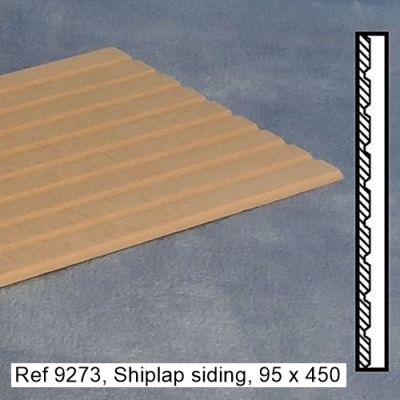 Shiplap siding 95 x 450mm, pk4                             