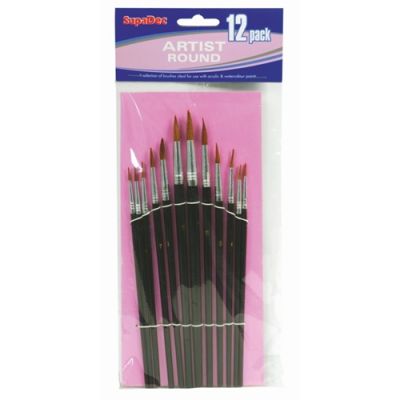 12pc Artist brush set