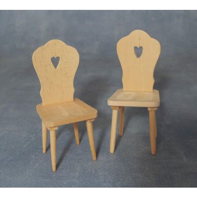 'Heart' Chairs (PACK 2)