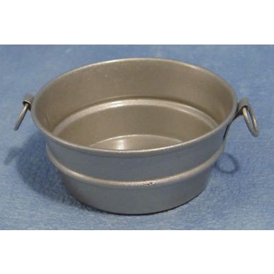 Galvanised" Zinc Washing Bowl