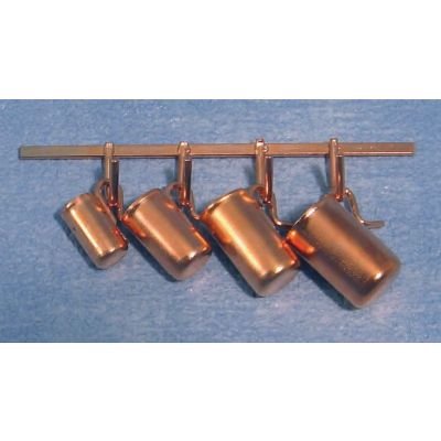 Copper  Jugs   &   Rack