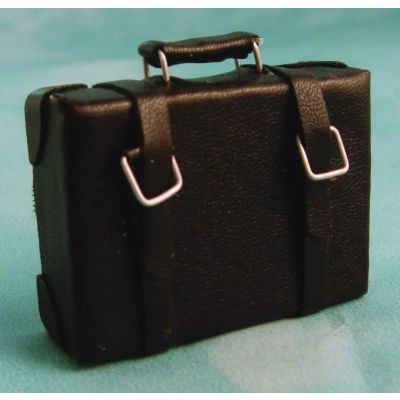 Medium Leather Suitcase