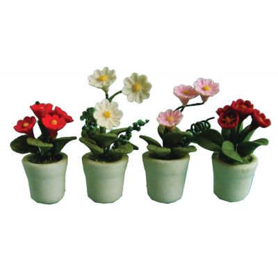 Flowers in Pots 4asst (price each pot)