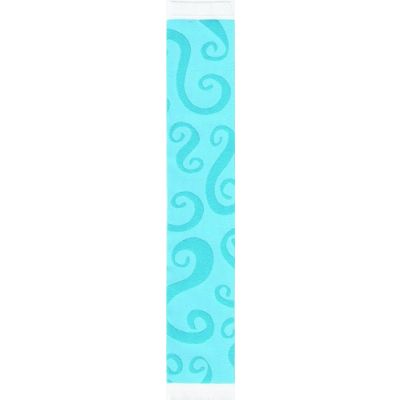 Runner 25 x 5mm Swirls Blue