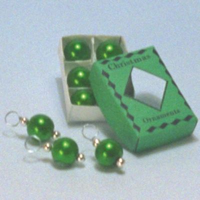 Green Christmas Decs (A1005)