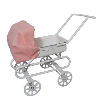 Pink Hood Pram (A61152)