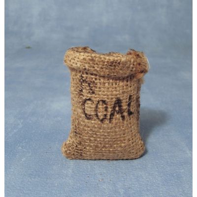 Large Open Sack of Coal