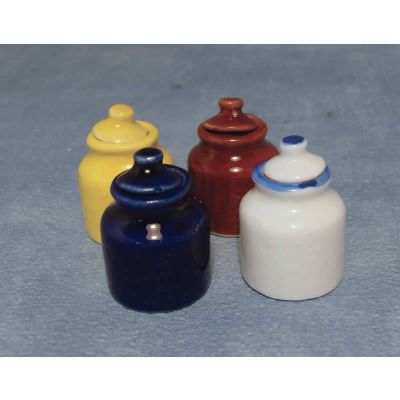 4 Storage Jars