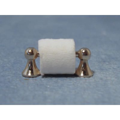 Silver Toilet Roll Holder