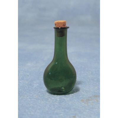 Green Corked Bottle