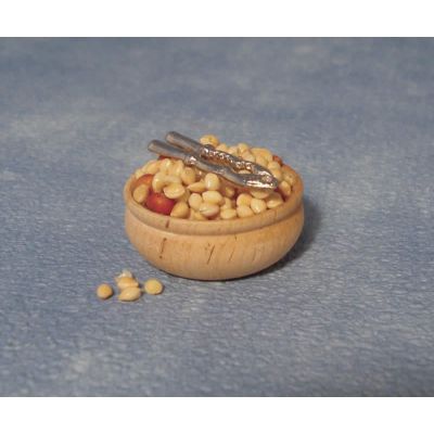 Bowl of Nuts and Cracker