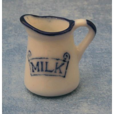 White Milk Jug