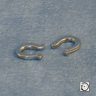 Horseshoes , brass, pk2                                             