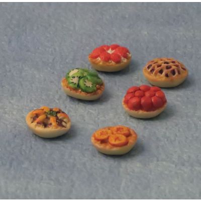 Fruit tarts, pack 6                                