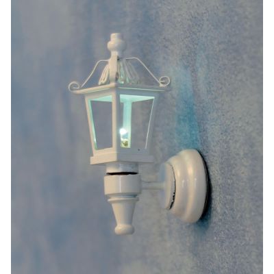 White Coach Lamp LED (Battery)