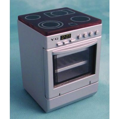 Silver Hob Cooker Unit