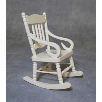 White Rocking Chair