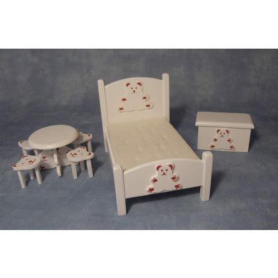 White Bear Bedroom Set