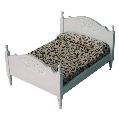 Double Bed White